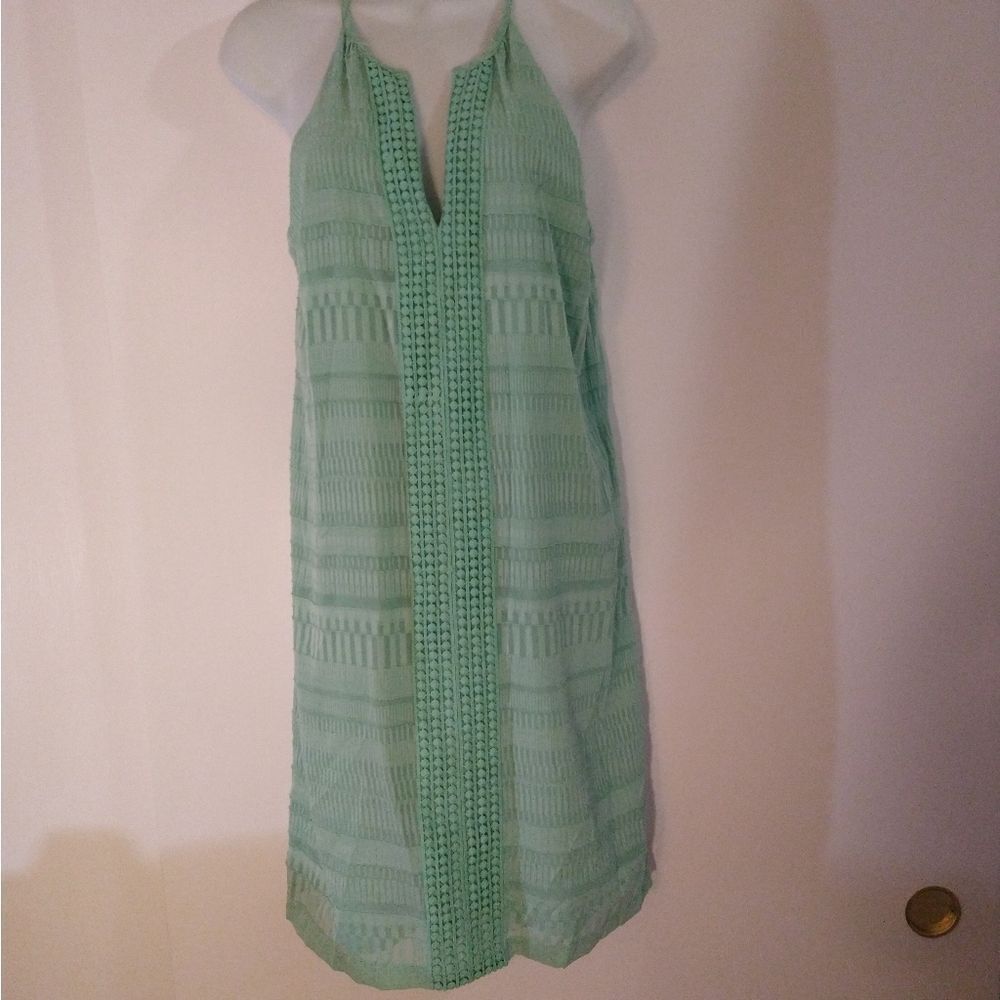 NY & Co Embroidered Tank Dress